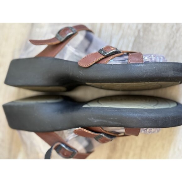 Tatami by Birkenstock Sandal Shoe Womens EUR 39 US 8 Cognac Strappy Open Toe - Picture 6 of 10